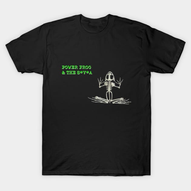 Power Frog T-Shirt by MustangBruce